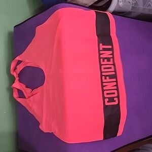NWOT Wms One Size Fits Most  Workout Tunic Overshirt CONFIDENT by Demi Lovato